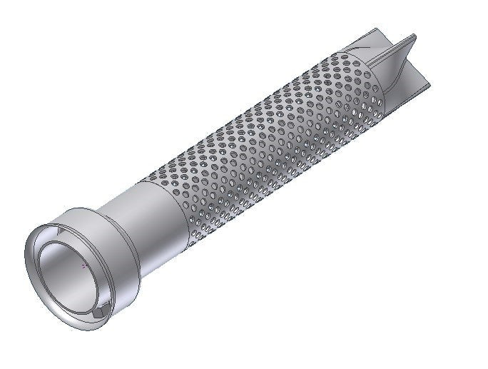 Db-killer MIVV Ø:35 Ø:48 L:210mm