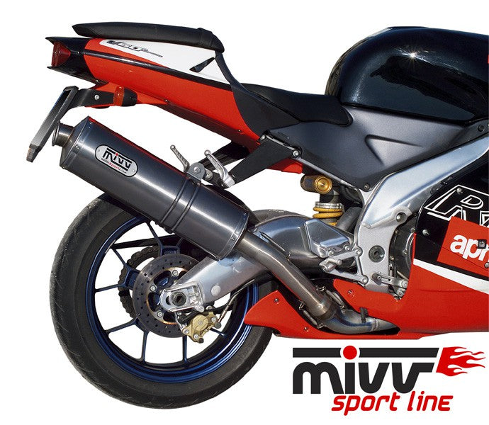 MIVV Aprilia RSV 1000 98-03 oval titan