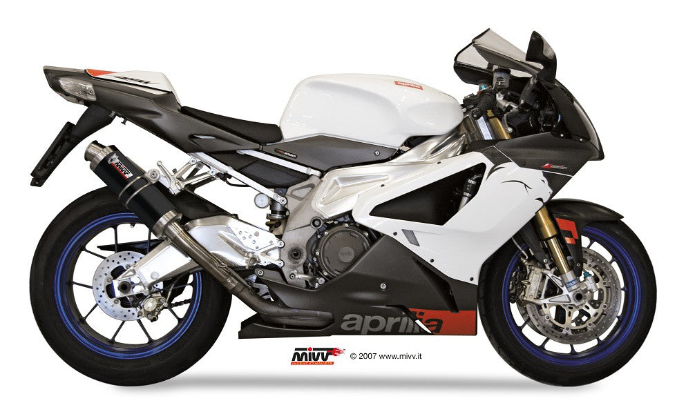 MIVV Aprilia RSV 1000 04-08 / tuono 06-10 GP steel black