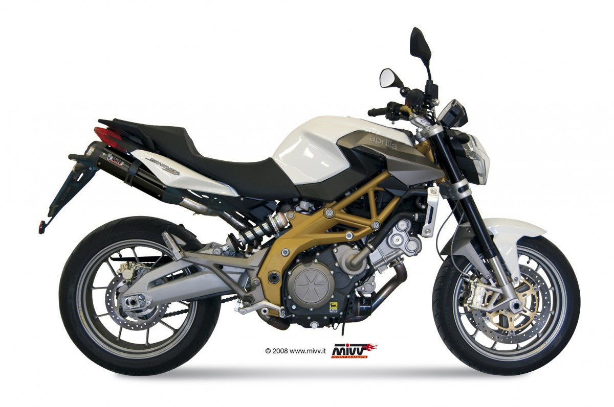 MIVV Aprilia shiver 750 08- suono steel black