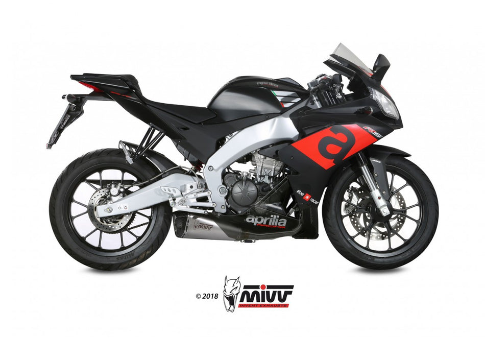 Slip-on Mivv Aprilia RS 125 (17-20) Delta Race inox