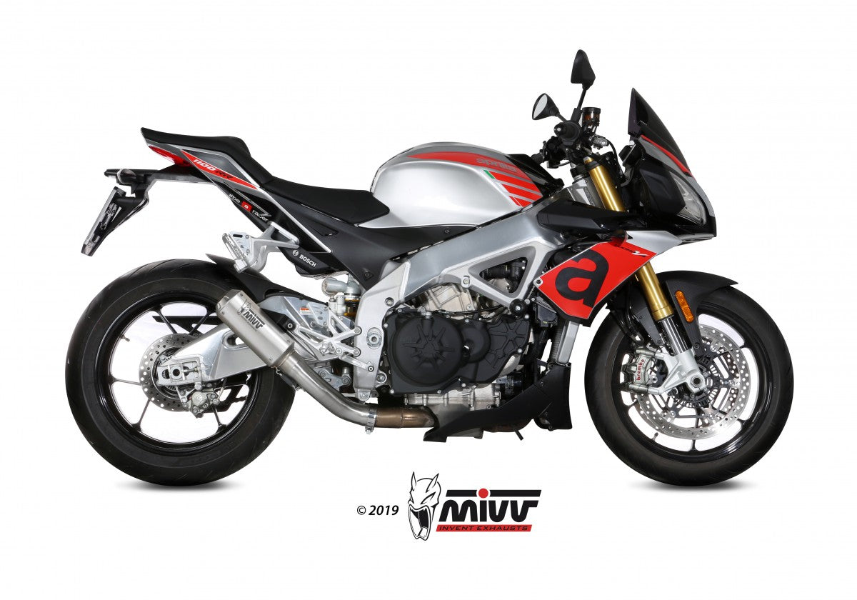 MIVV Aprilia tuono V4 1100 18-20 MK3 inox