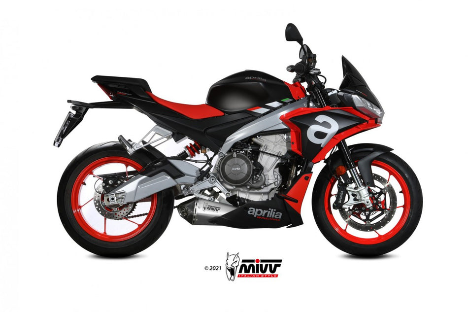 MIVV Aprilia rs/tuono 660 20- kompl 2x1 delta race inox