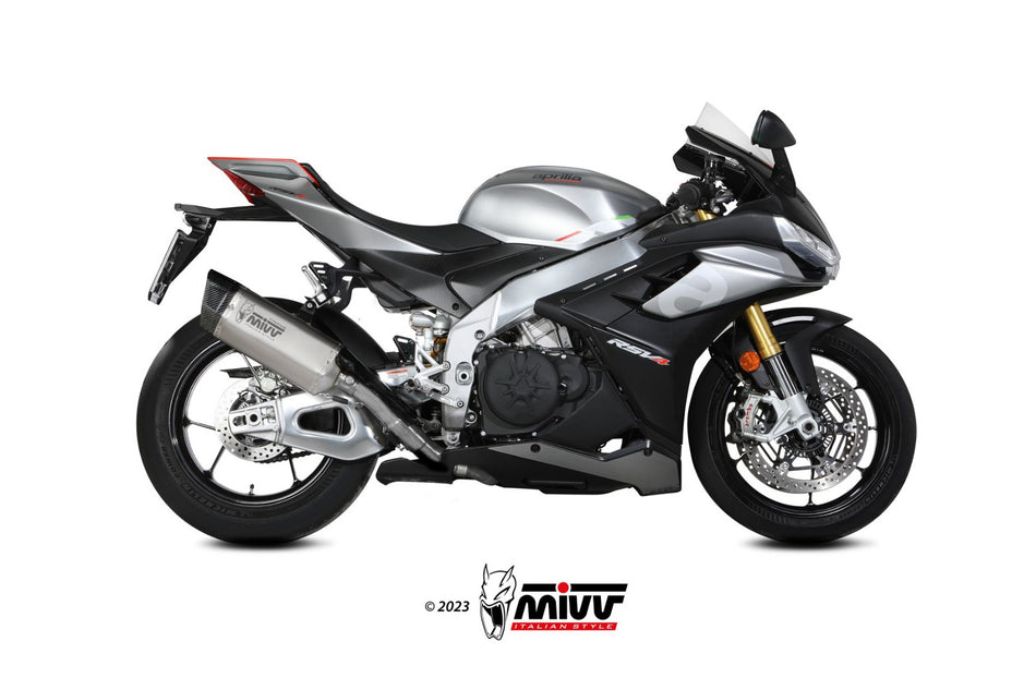 Slip-on Mivv Aprilia RSV4 1100 21- SR-1 TITAN