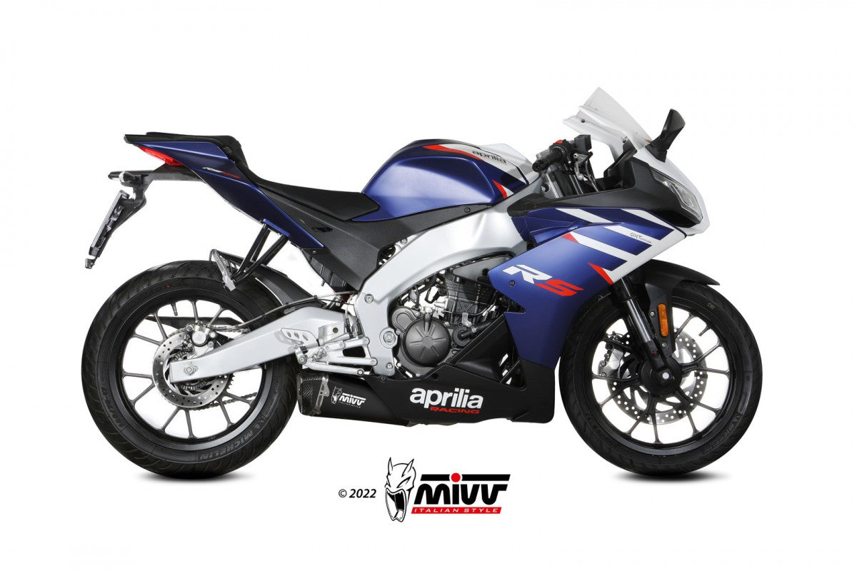 Kompl. 1/1 Mivv Aprilia RS 125 21-24 Delta Race Steel Black