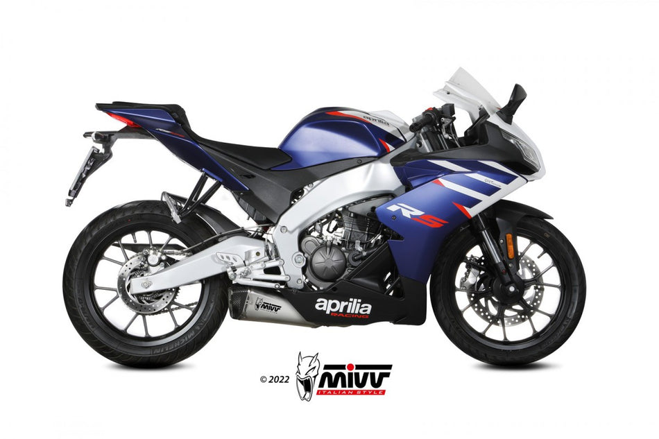 Kompl. 1/1 Mivv Aprilia RS 125 21-24 Delta Race Inox