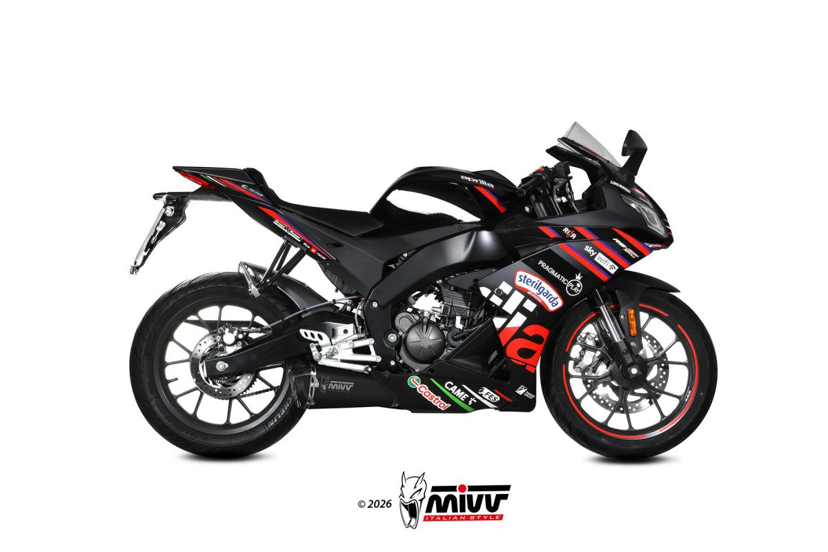 Kompl. 1/1 Mivv Aprilia RS 125 25- Delta Race Steel Black