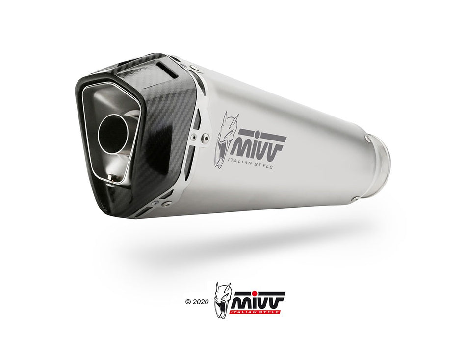 Kompl. 1/1 Mivv Aprilia RS 125 25- Delta Race Inox