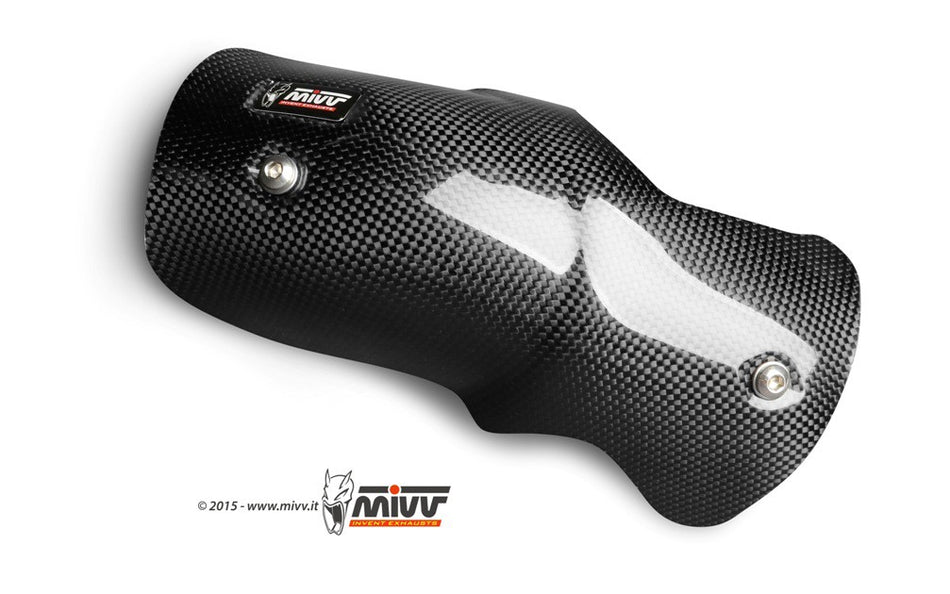 MIVV carbon heat shield cover BMW S1000 R 14-16