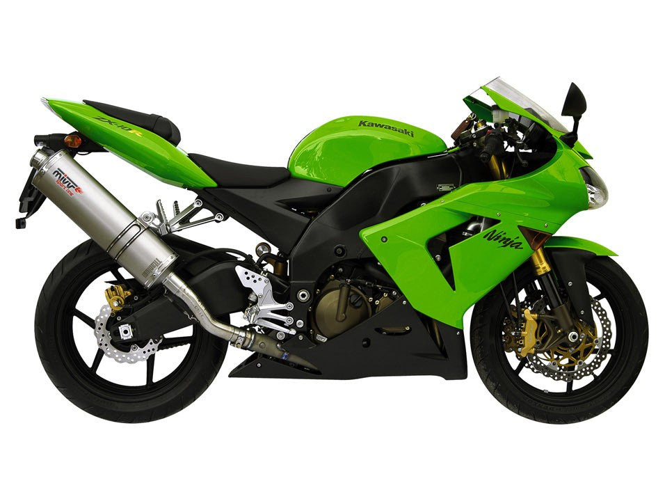 MIVV Kawasaki ZX-10 R 04-05 HØY oval titan