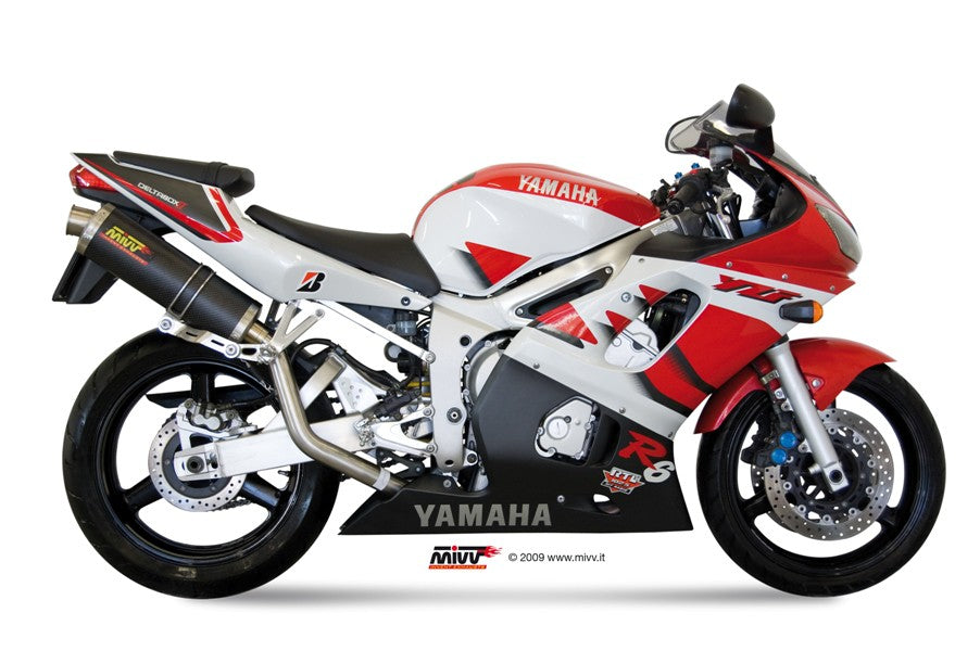 MIVV Yamaha YZF 1000 R1 02-03 HØY oval carbon