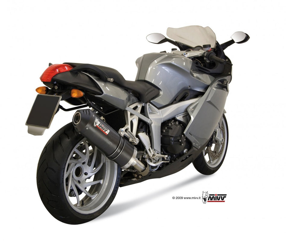 MIVV BMW K 1200 R / S / GT 05- oval carbon (C)