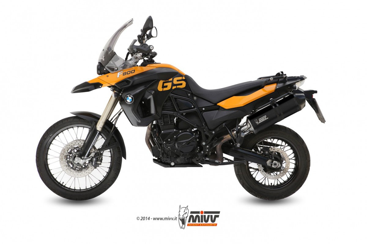 MIVV BMW F 650/800 GS 08- speed edge steel black (C)