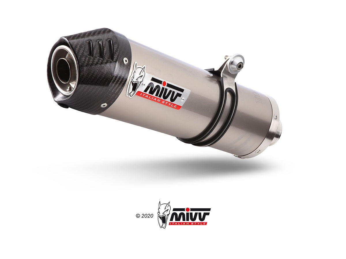 MIVV BMW K 1300 R/S 09- oval titan (C)