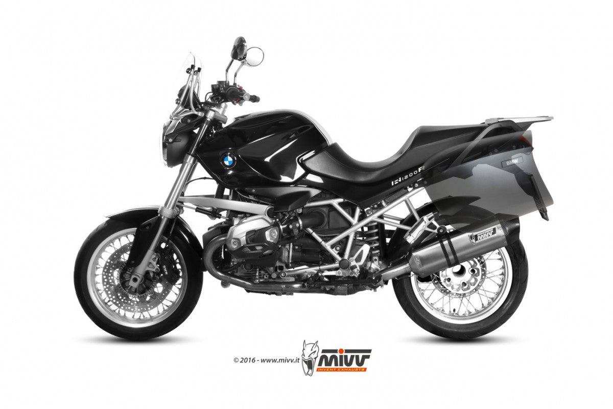 MIVV Slip-on BMW R 1200 R (11-14) speed edge inox (C)