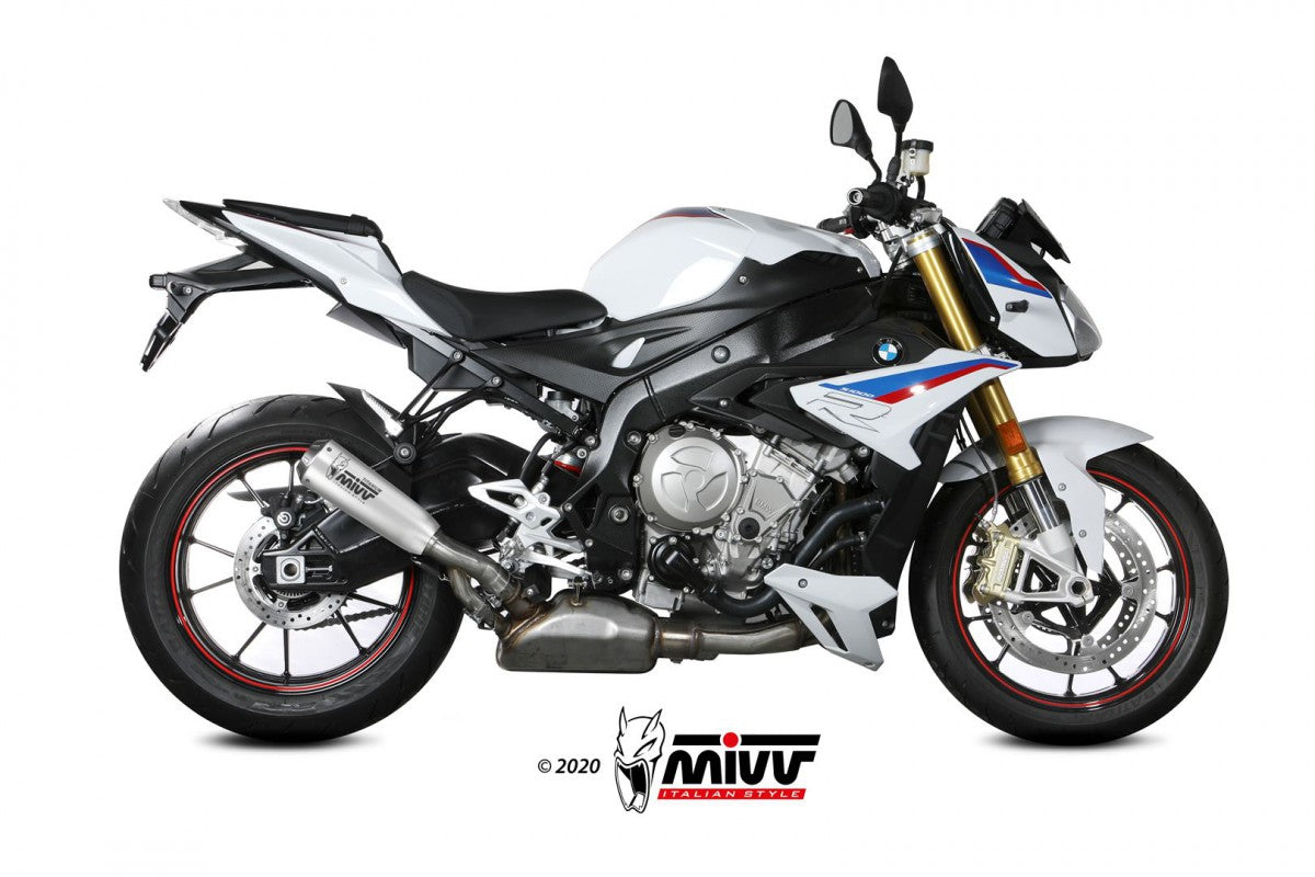 Slip-on Mivv BMW S 1000R 17-20 X-M1 titan