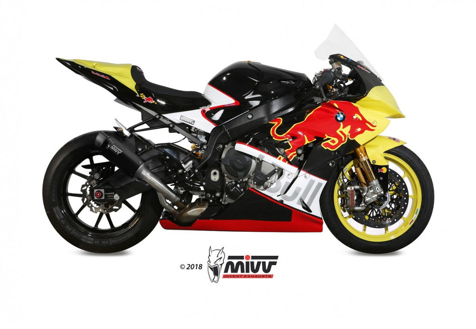 Slip-on Mivv BMW S 1000RR 17-18 GP PRO inox black