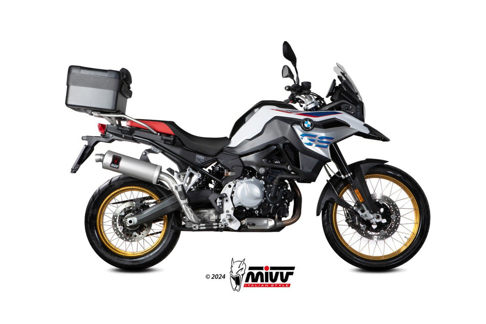 Slip-on Mivv BMW F 850/750 GS 18- dakar inox