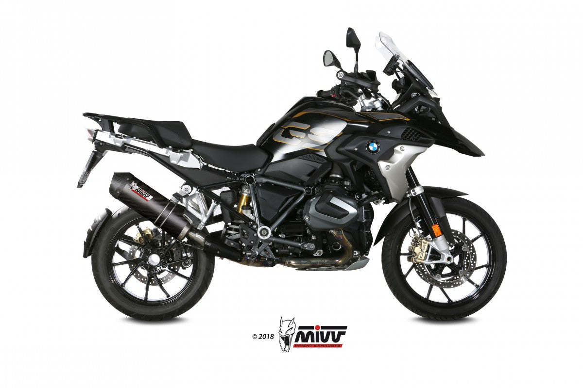 Slip-on Mivv BMW R 1250 gs/adventure 18- oval carbon