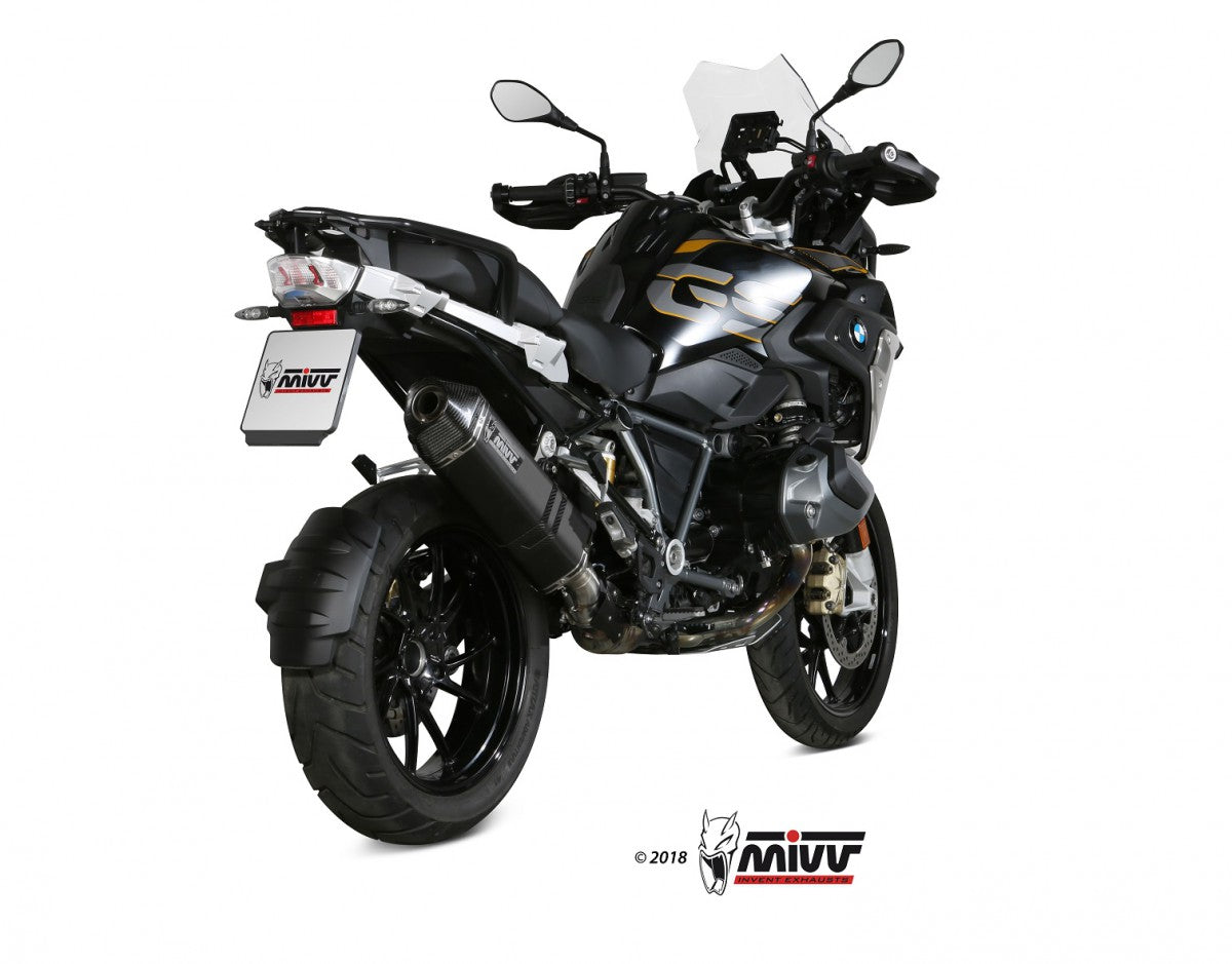 Slip-on Mivv BMW R 1250 gs/adventure 18- speed edge steel black