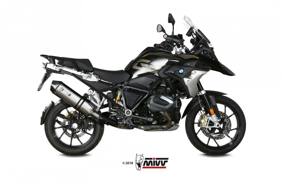 Slip-on Mivv BMW R 1250 gs/adventure 18- speed edge inox