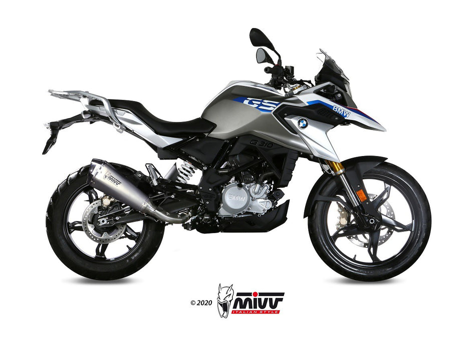 Slip-on Mivv BMW G 310GS delta race inox