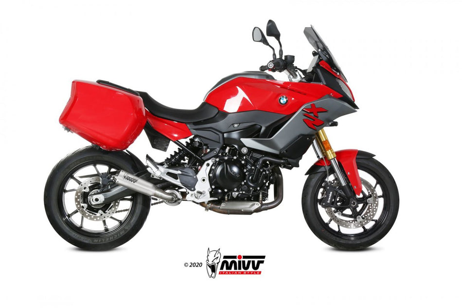 Slip-on Mivv BMW F 900XR 20- X-M1 titan