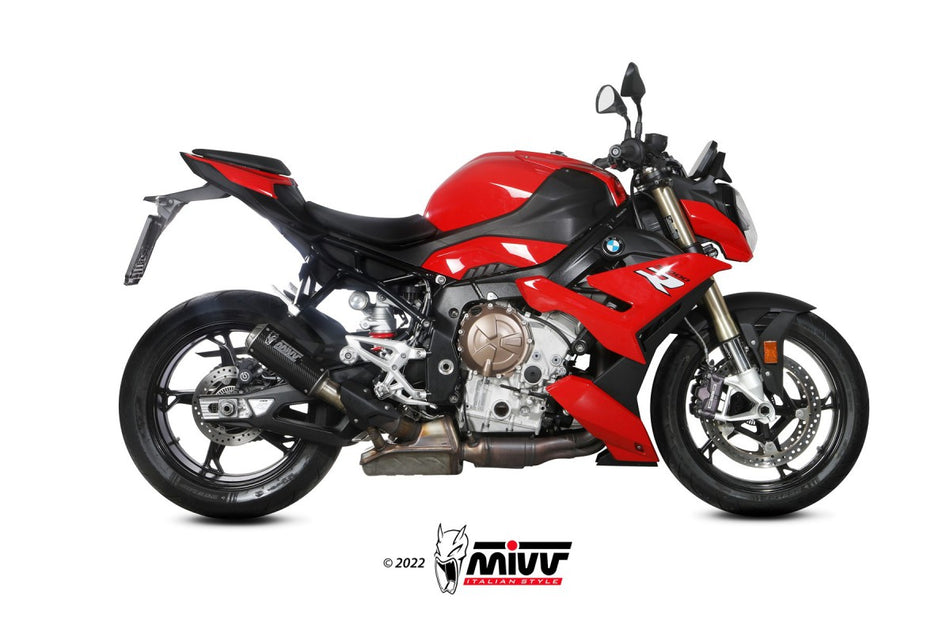 Slip-on Mivv BMW S 1000R 21- MK3 carbon