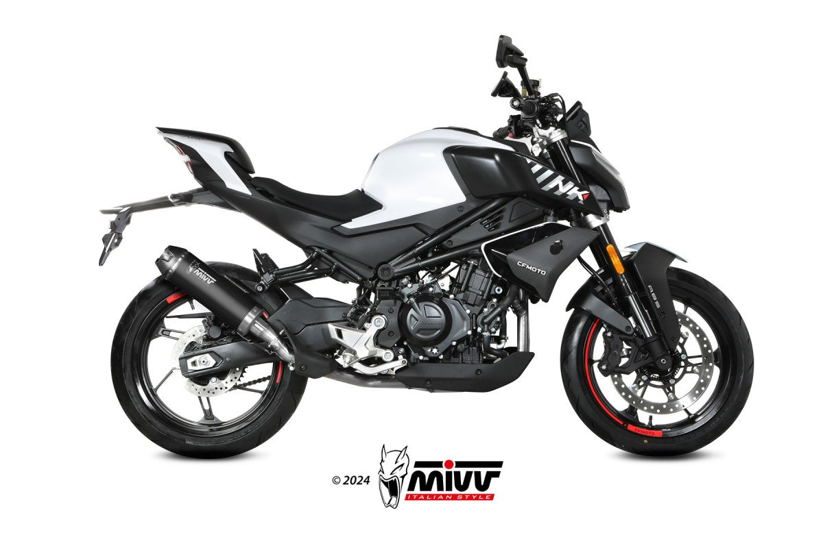 Slip-on Mivv CF moto 450 NK 23- AK-1 steel black