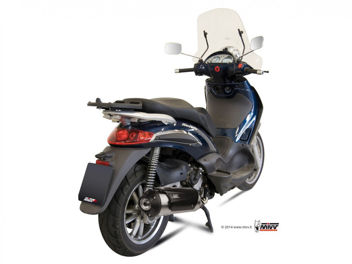 MIVV urban piaggio beverly 500 04-06/X-EVO 400 07-13 inox