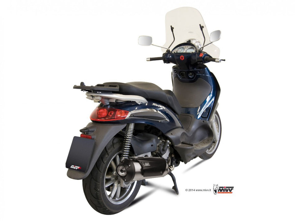 MIVV urban piaggio beverly 500 04-06/X-EVO 400 07-13 inox