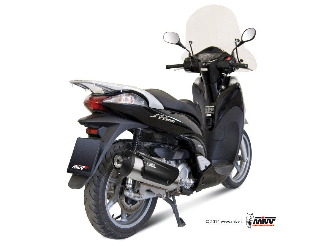MIVV urban honda SH 300 07-14 Kmpl. 1/1 inox