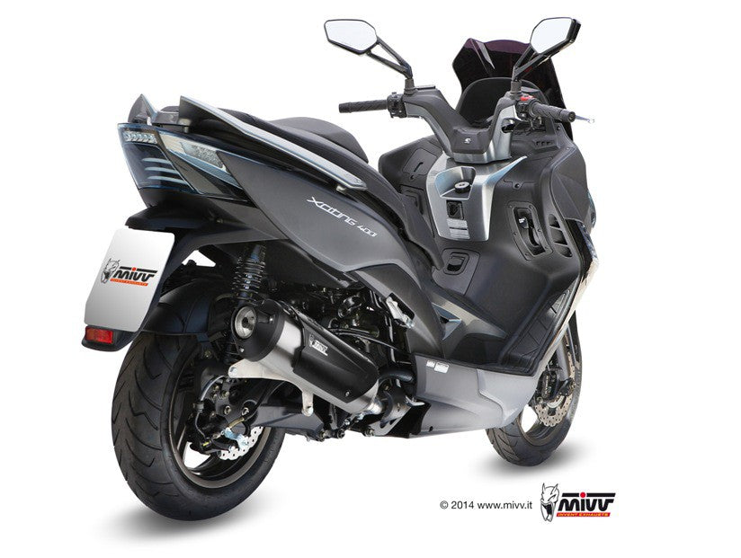 MIVV urban kymco xciting 400 13- Kmpl. 1/1 inox