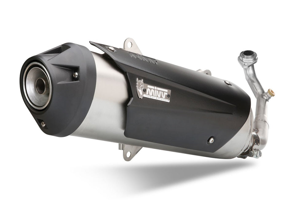 MIVV urban kymco xciting 250/300 Kmpl. 1/1 inox