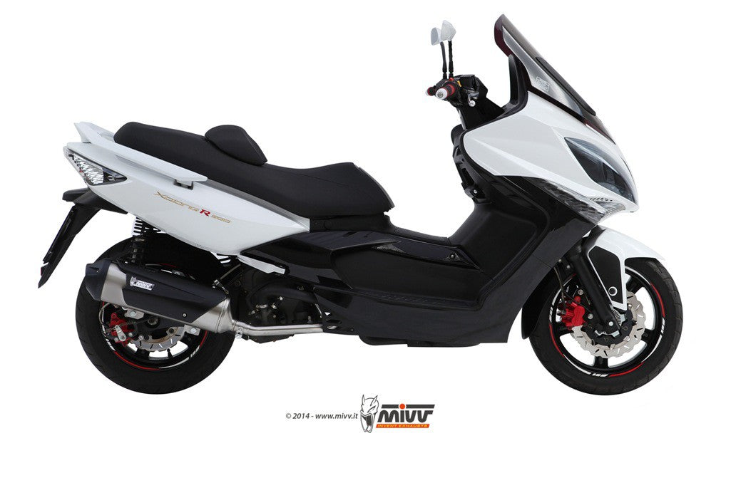 MIVV urban kymco xciting 500 05-14 Kmpl. 1/1 inox