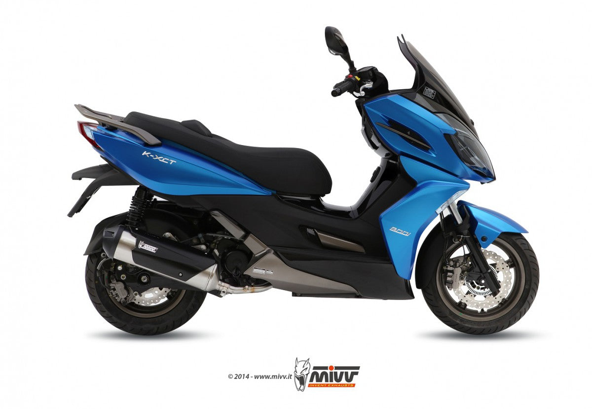 MIVV urban kymco k-xct 300 12- Kmpl. 1/1 inox