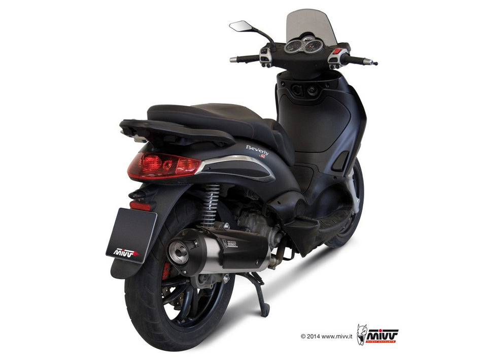 MIVV urban piaggio beverly 250 04-07 Kmpl. 1/1 inox