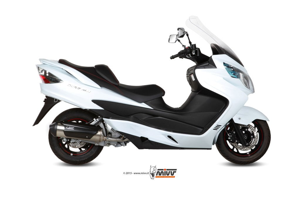 MIVV urban suzuki burgman 400 06- Kmpl. 1/1 inox
