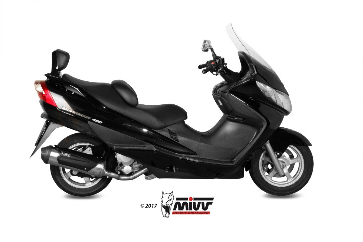 MIVV urban suzuki burgman 250/400 03-06 Kmpl. 1/1 inox
