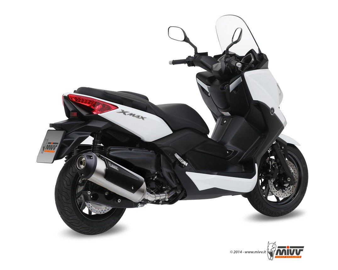 MIVV urban yamaha x-max 400 13-16 Kmpl. 1/1 inox
