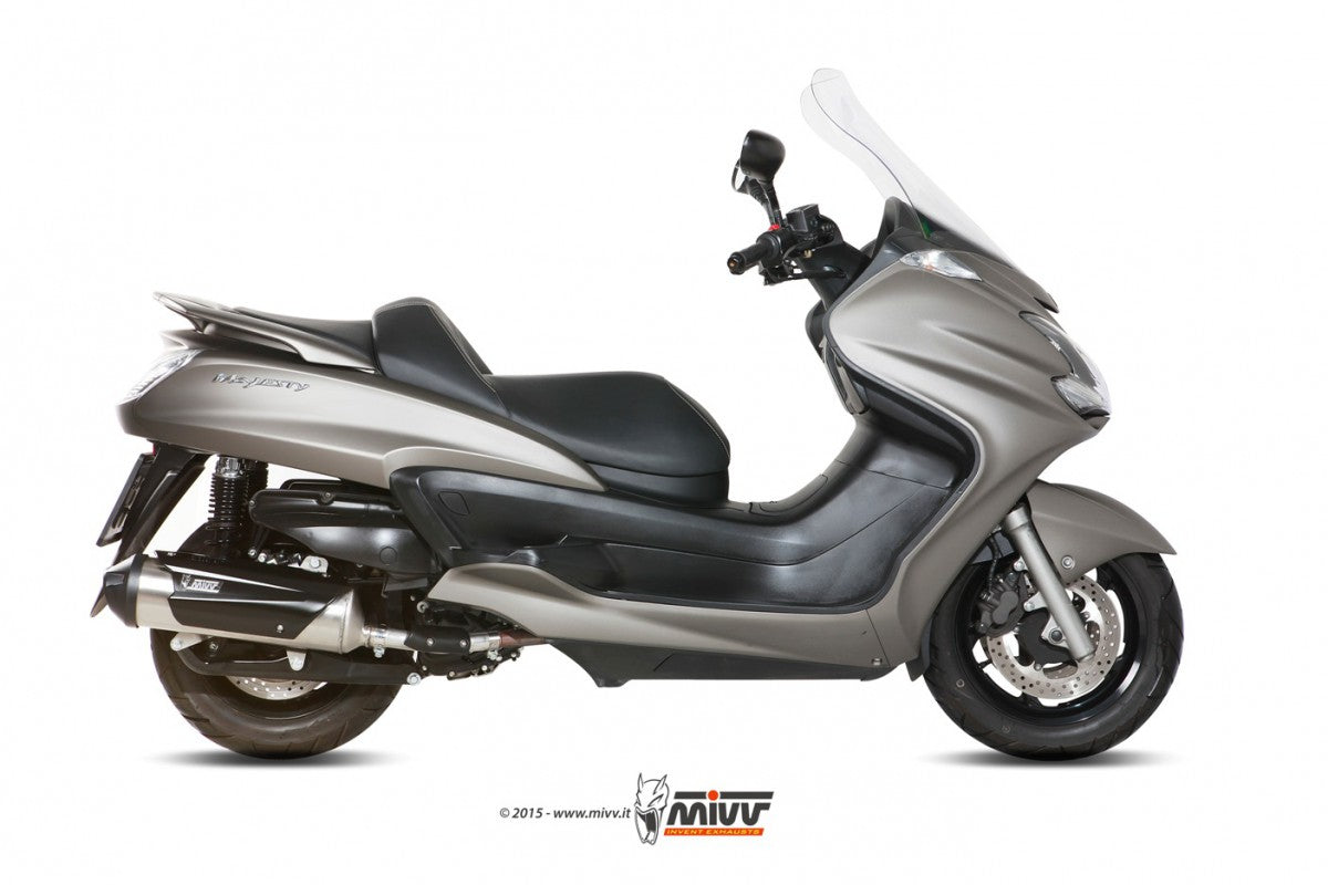 MIVV urban yamaha majesty 400 07-14 Kmpl. 1/1 inox