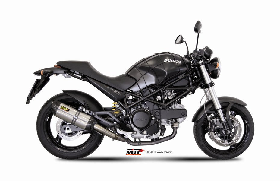 MIVV Ducati monster 695 06- suono inox (C)