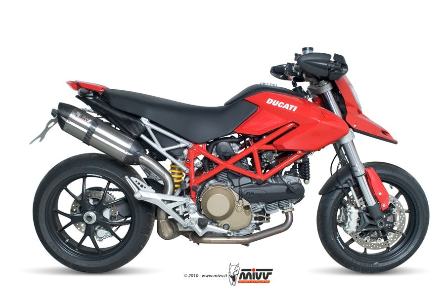 MIVV Ducati hypermotard 1100 07- suono inox (C)