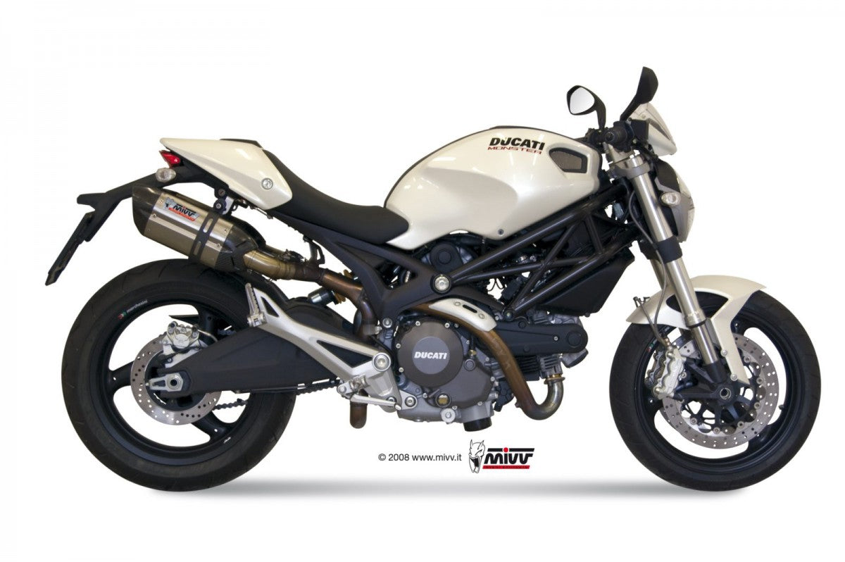 MIVV Ducati monster 696 08- suono inox (C)