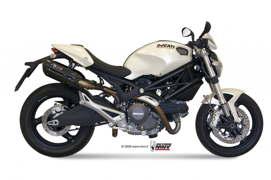 MIVV Ducati monster 696 08- suono steel black