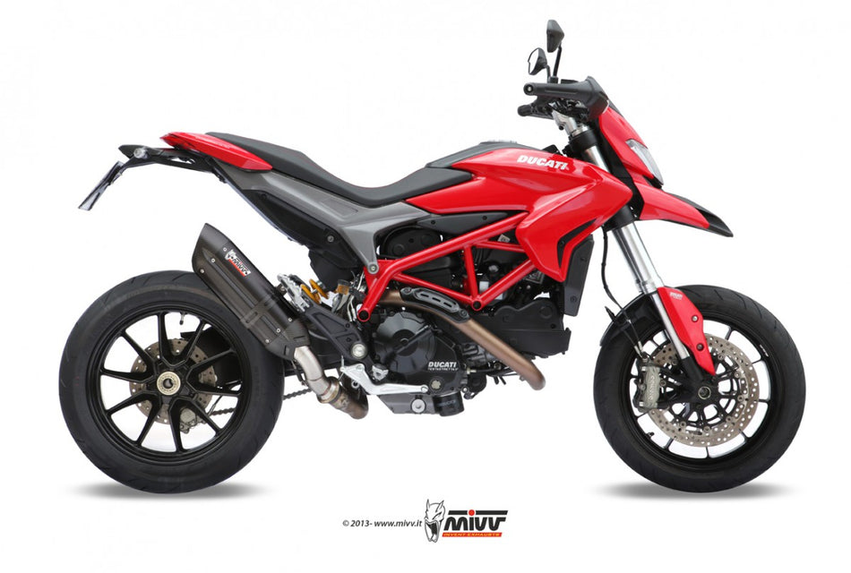 MIVV Ducati hypermotard 821 13- suono steel black
