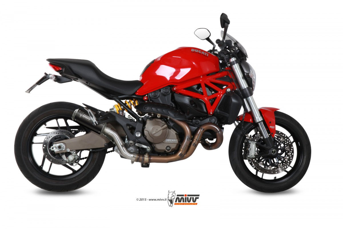 Slip-on Mivv ducati monster 821 (15-) MK3 steel black