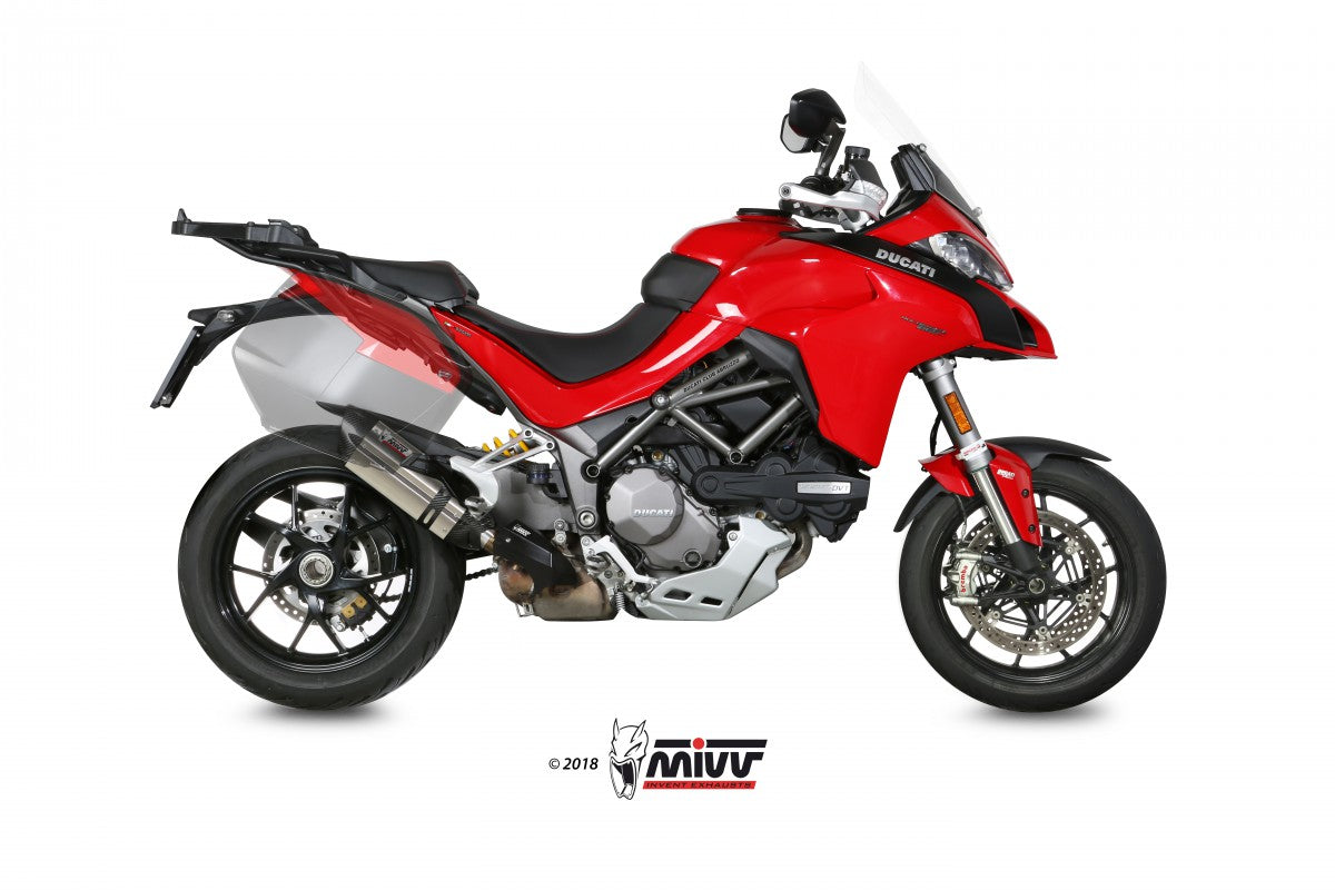 MIVV Ducati multistrada 1200 15/1260 18-20 suono inox (C)