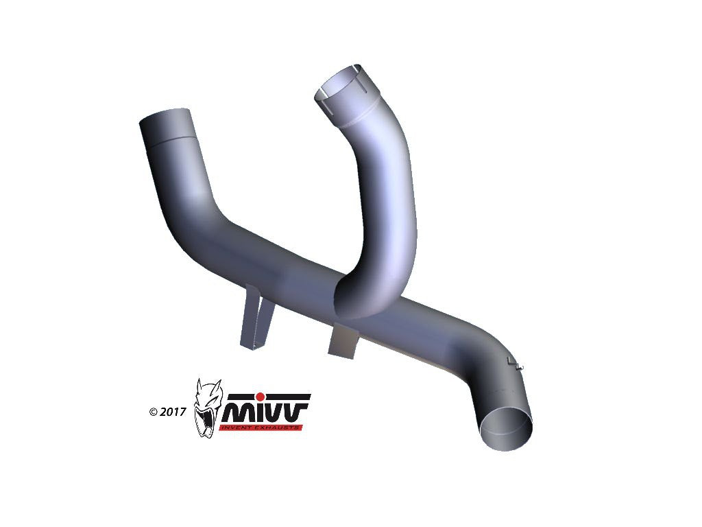 MIVV Ducati multistrada 950 17-21 No-kat Link-pipe