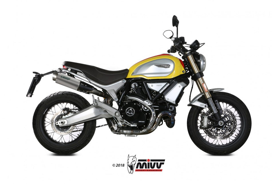 MIVV Ducati scrambler 1100 (18-) GP PRO titan